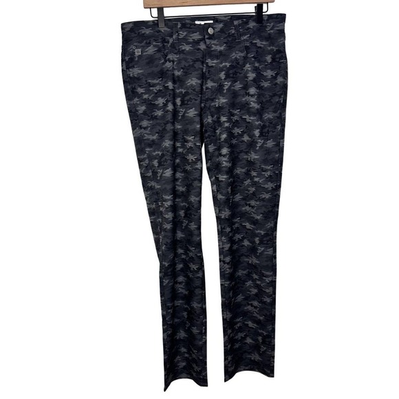 Peter Millar Crown Sport EB66 Performance Stretch 34x32 Iron Grey Camo Pants - Picture 1 of 16